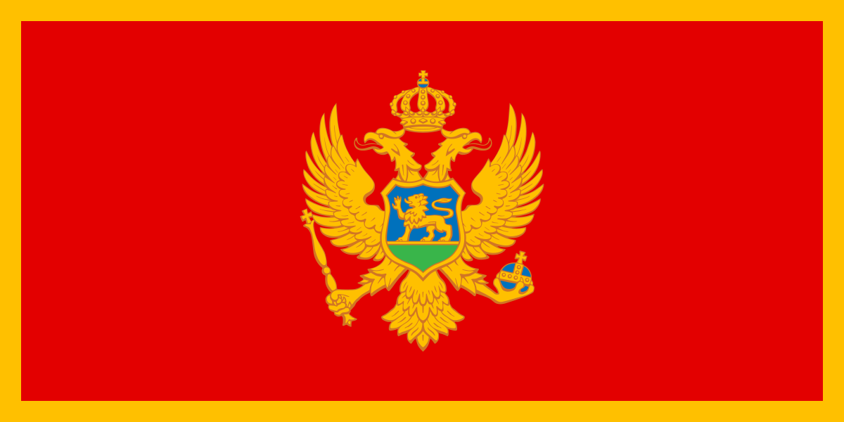 Muntenegru flag